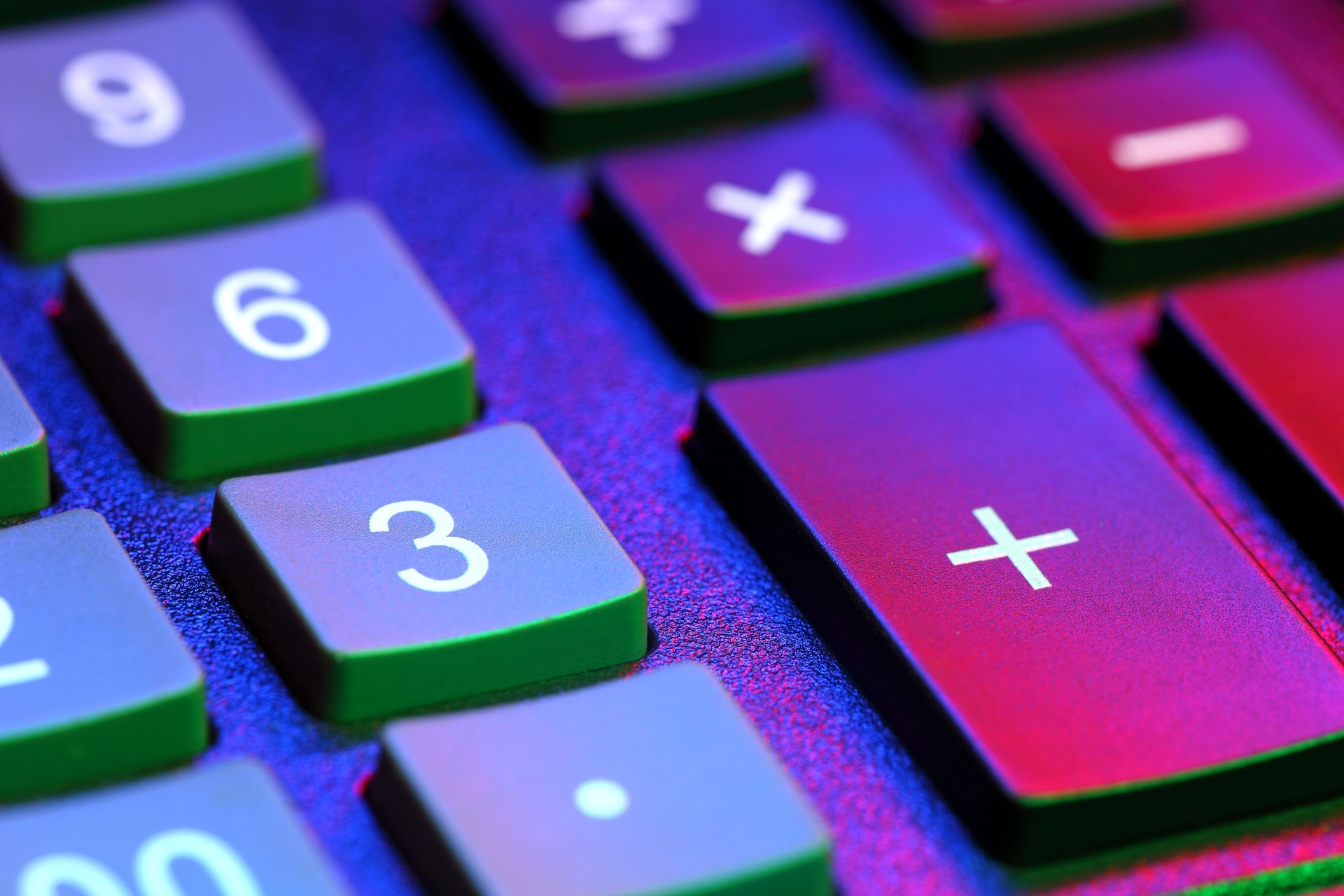 Calculator button